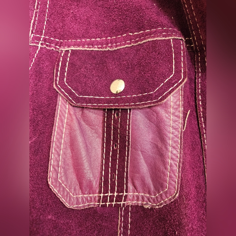 Reversible leather/suede jacket - Picture 13 of 16